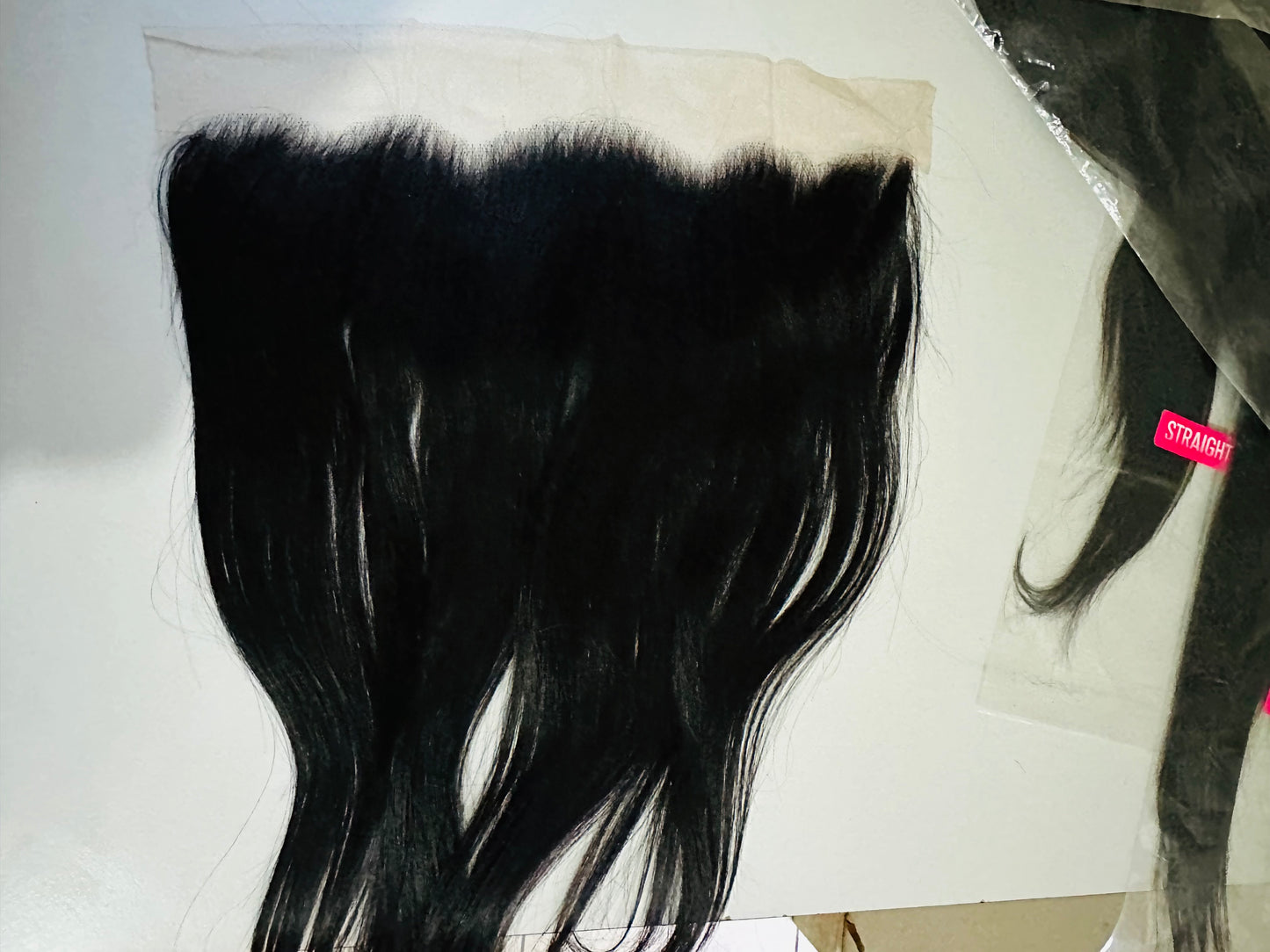 13*4 transparent lace closure